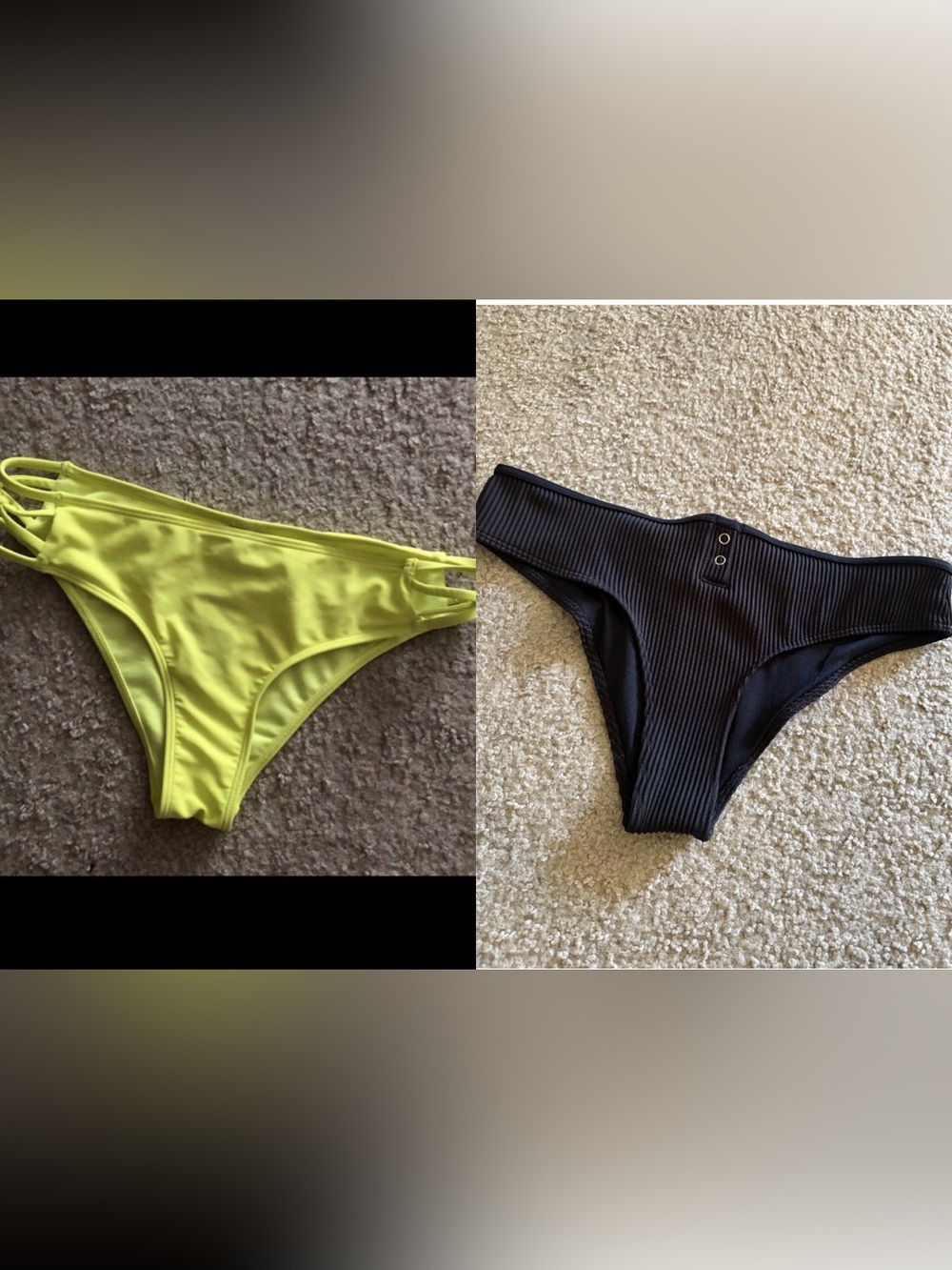HOLLISTER Strappy Cheeky Fit Bikini Bottoms